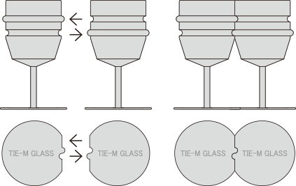 TIE-M GLASS